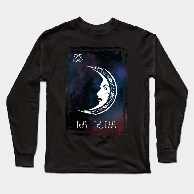 la luna Long Sleeve T-Shirt by somatosis